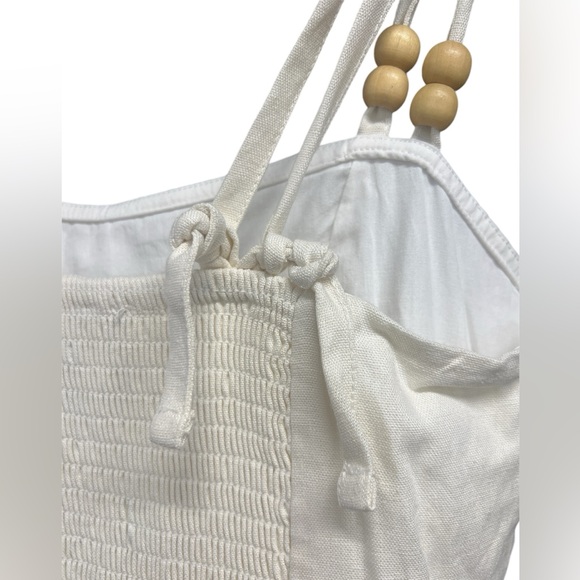 NWT Sam Edelman Women's Tinsley Spaghetti Strap Linen Dress size M - Picture 11 of 16